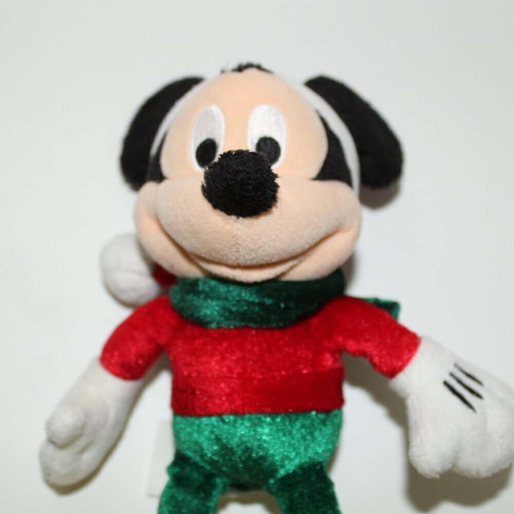 Christmas Mickey Mouse Plush - Picture 3 of 7